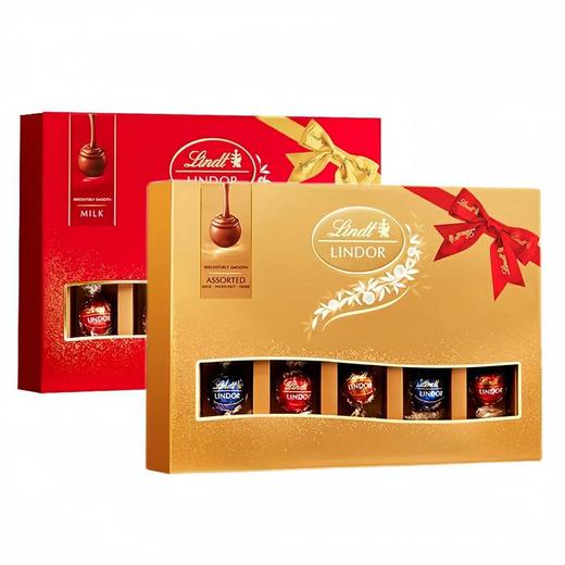 瑞士莲精选软心/牛奶软心巧克力礼盒264g 幼滑软心入口即溶22粒装  040735/042468 商品图0