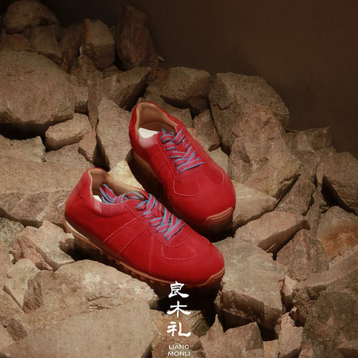 【特价不退换】【部分现货】良木礼牛反绒德训鞋（Q2584800） 商品图1