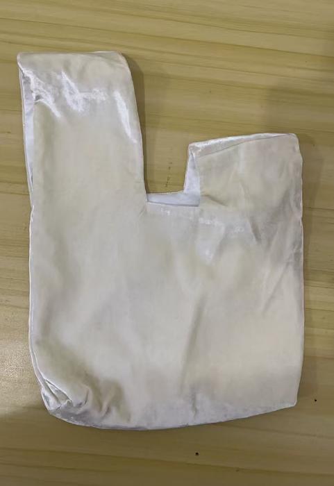 盛唐牡丹 | 手拿包-白色丝绒 商品图0