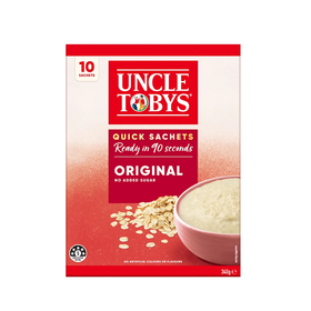 UncleTobys即食燕麦粥原味340g