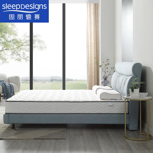 【粤湾】【双十一】【华美乐】思丽德赛床垫【买一送一】邦尼尔弹簧双面可用双人护脊床垫 MDV1-008 180*200CM 商品图2