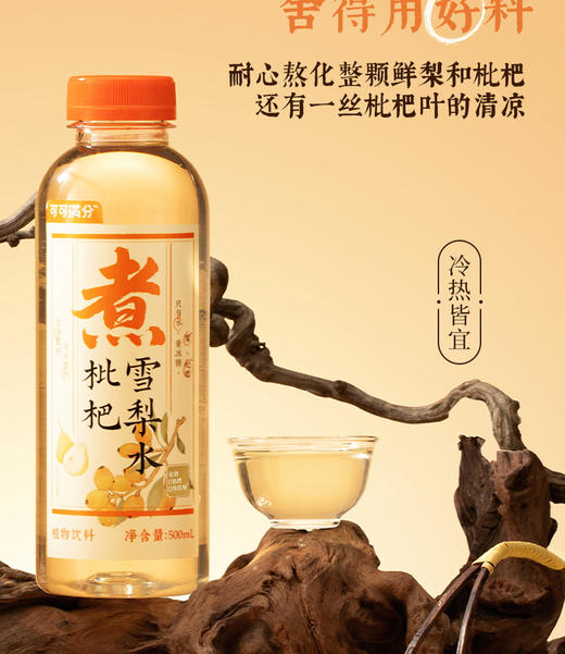 可可满分枇杷雪梨水500ml*5瓶 商品图0