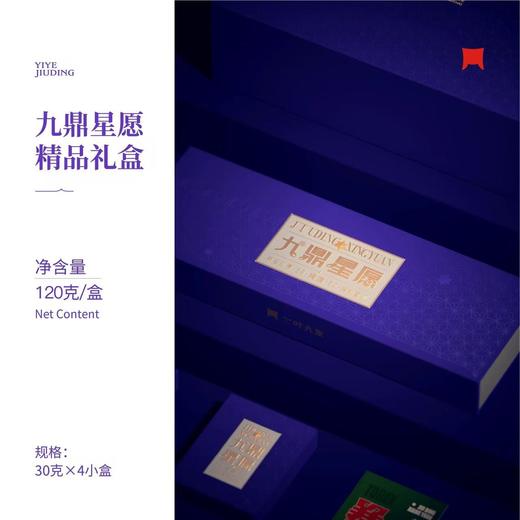 福鼎白茶 | 一叶九鼎2020年 九鼎星愿 便携装120g 商品图1