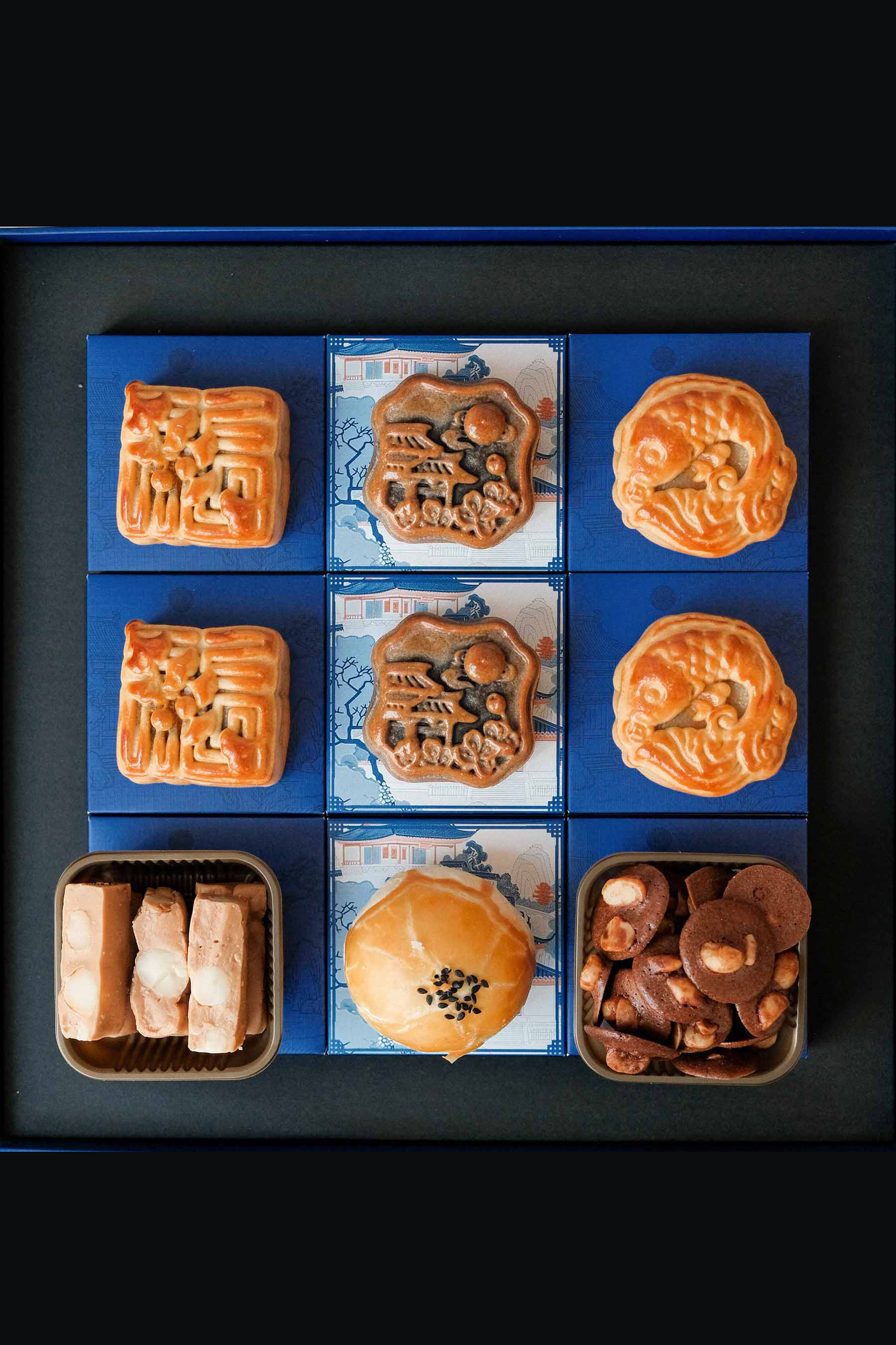 广式月饼·點心·青花瓷中秋礼盒