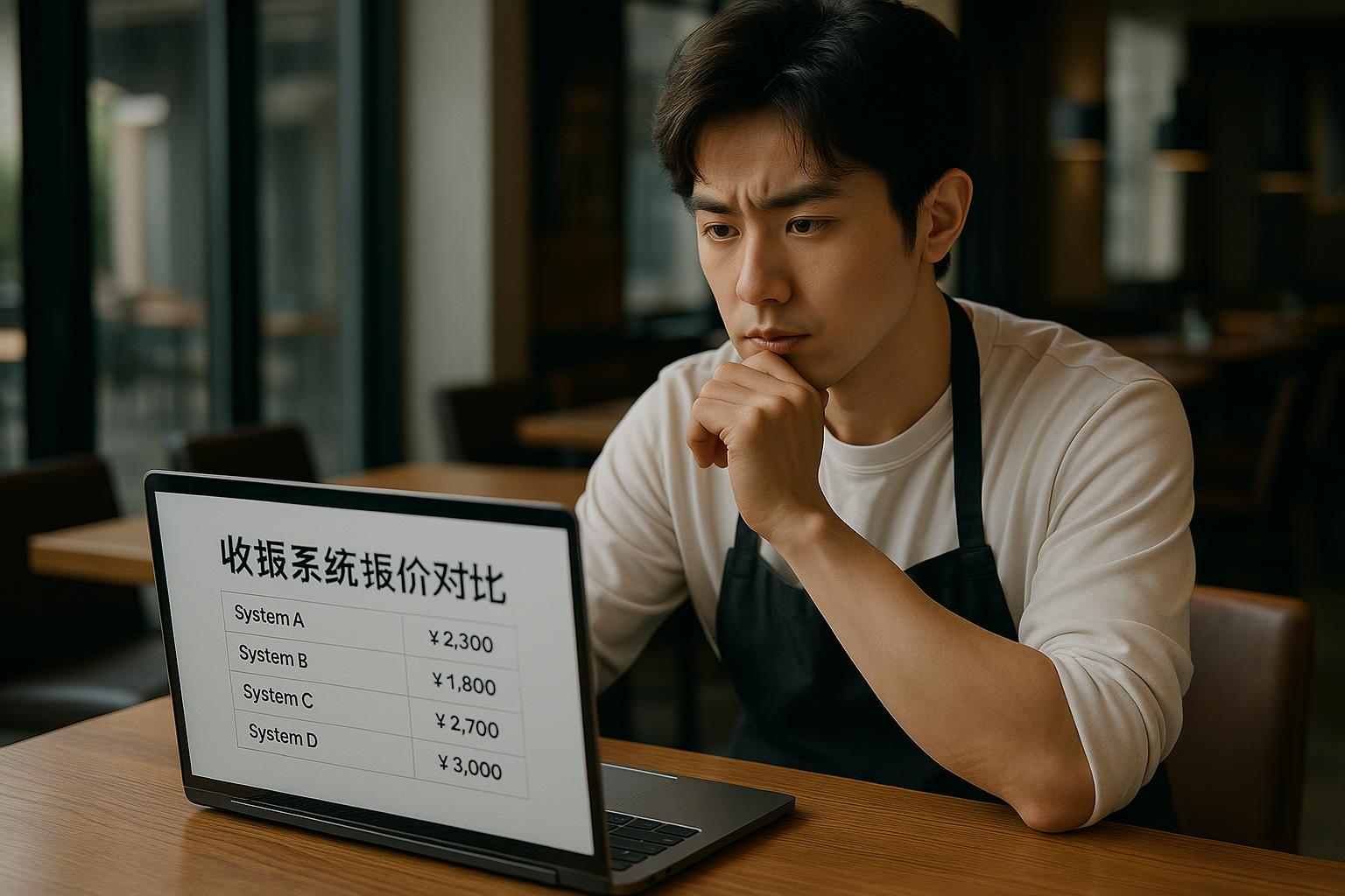 收银系统类型不同，价格差异有多大？