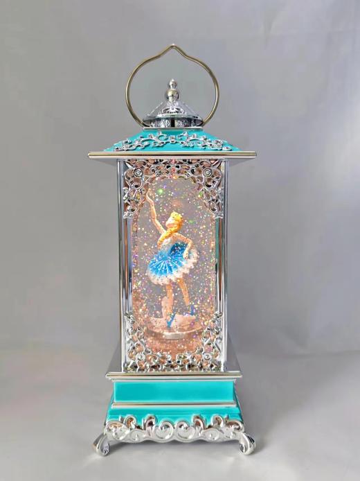 锦升鎏金款镂空大四方水晶灯八音盒9 商品图4