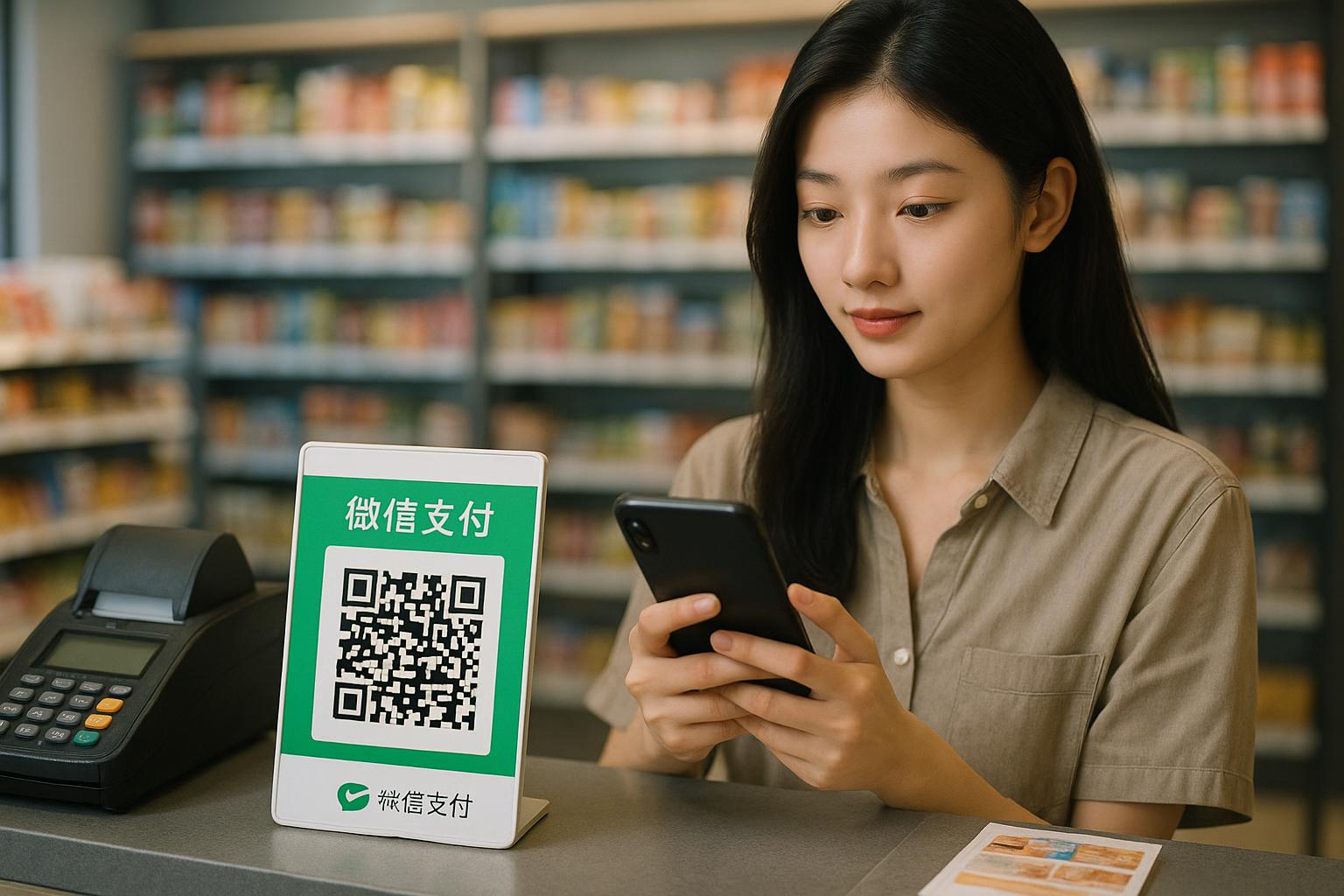 如何开通二维码收银系统并绑定微信支付？