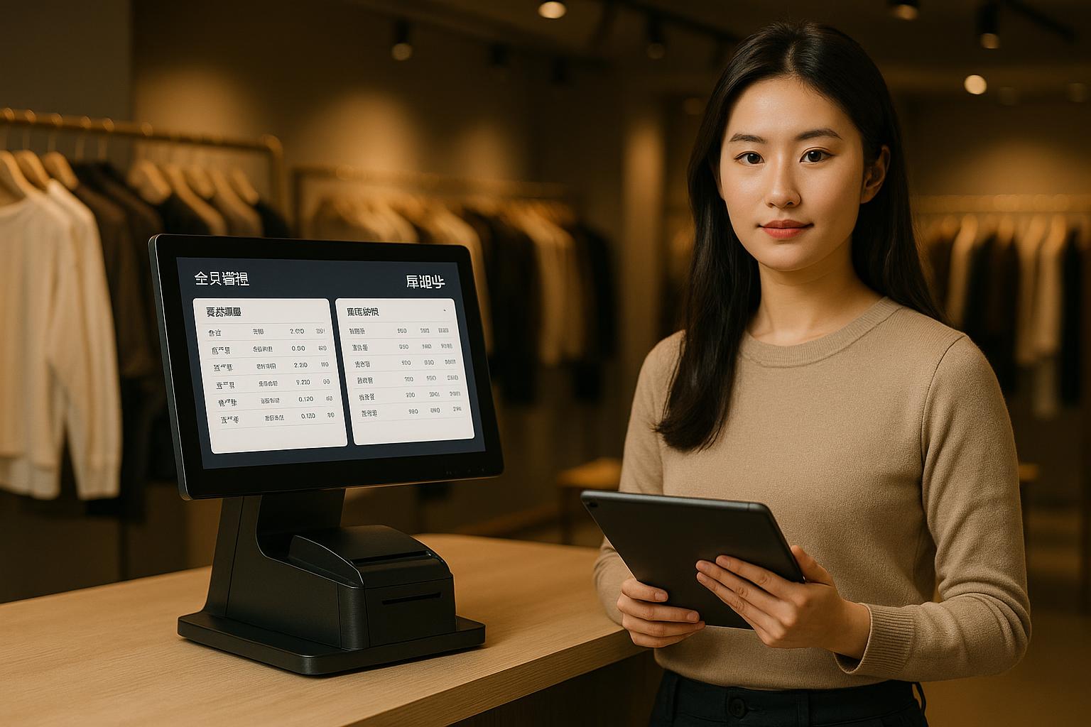 传统收银机适合哪些服装店？