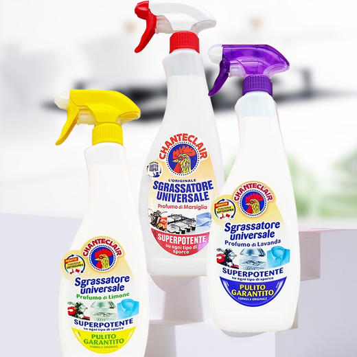 意大利进口大公鸡管家多能油污净|清洁剂600ml【多香型】 商品图1