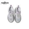 Safiya/索菲娅2025时尚百搭显脚小厚底增高网面透气休闲老爹鞋SFD3112421 商品缩略图6