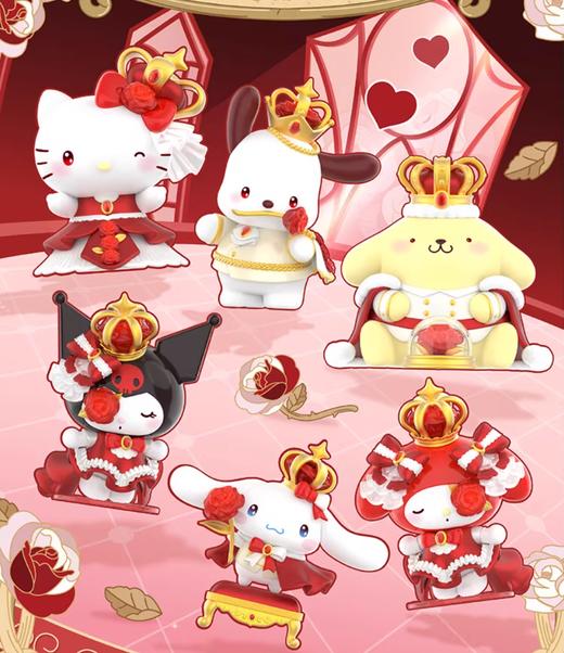 三丽鸥家族 玫瑰之夜 6只/盒 盲盒 商品图0