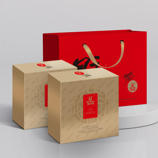 科尔沁软口风干牛肉干礼袋516g 商品图0