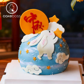 中秋限定款 水果动物奶油蛋糕