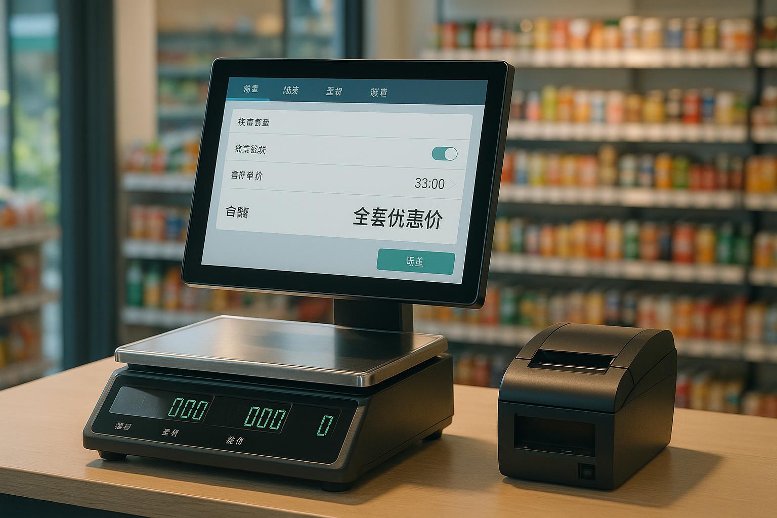 带秤电脑收银系统的基础组成有哪些？