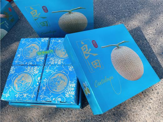 4粒良田网纹瓜一箱 商品图3