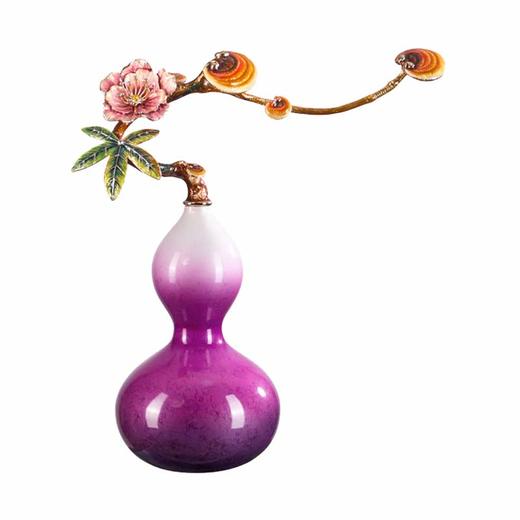 E-NSM-H0578 福禄如意 紫气东来葫芦摆件 商品图0