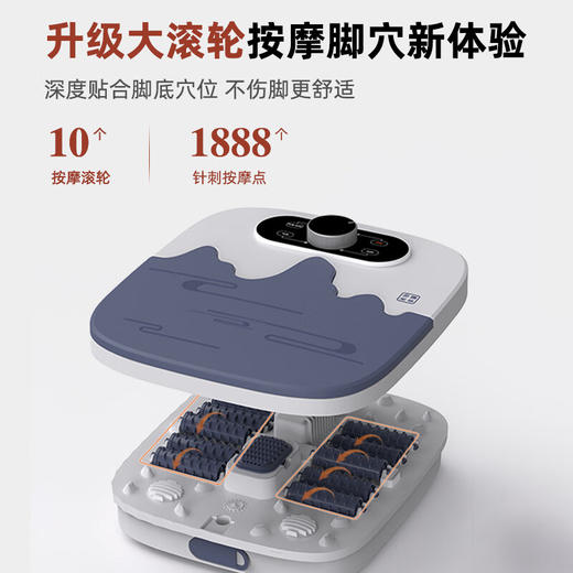 【分仓直发包邮】多瑞米华 一键启动足浴盆DR-FJ001 商品图1