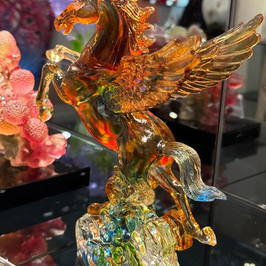 佛罗端斯飞马祥瑞琉璃摆件 商品图1