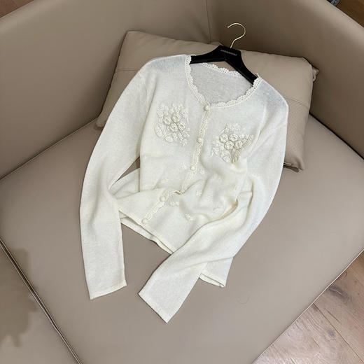 【预售7天】良木礼山羊绒开衫(Q2592870) 商品图0