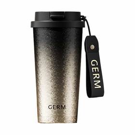 W-GERM-纯钛保温杯男士水杯500ml内外纯钛