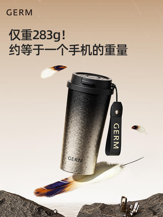 W-GERM-纯钛保温杯男士水杯500ml内外纯钛 商品图3