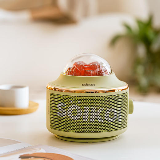 【分仓直发包邮】SOIKOI司崎库火山暖风机（红色/绿色) 商品图2