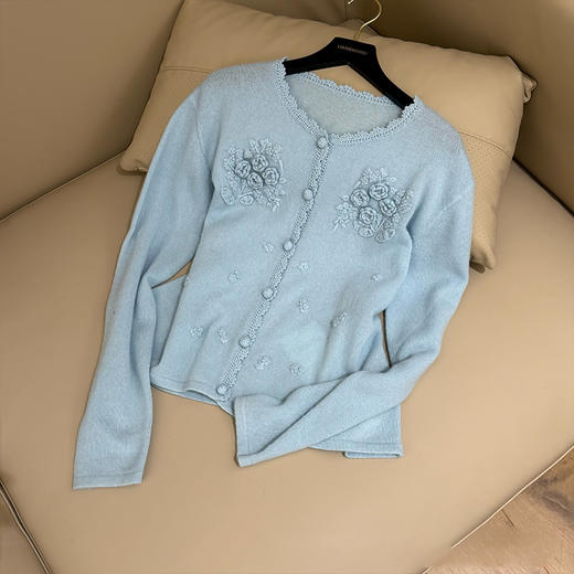 【预售7天】良木礼山羊绒开衫(Q2592870) 商品图1