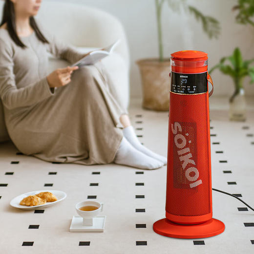 【秒杀】SOIKOI司崎库火焰加湿取暖器（红色) 商品图4