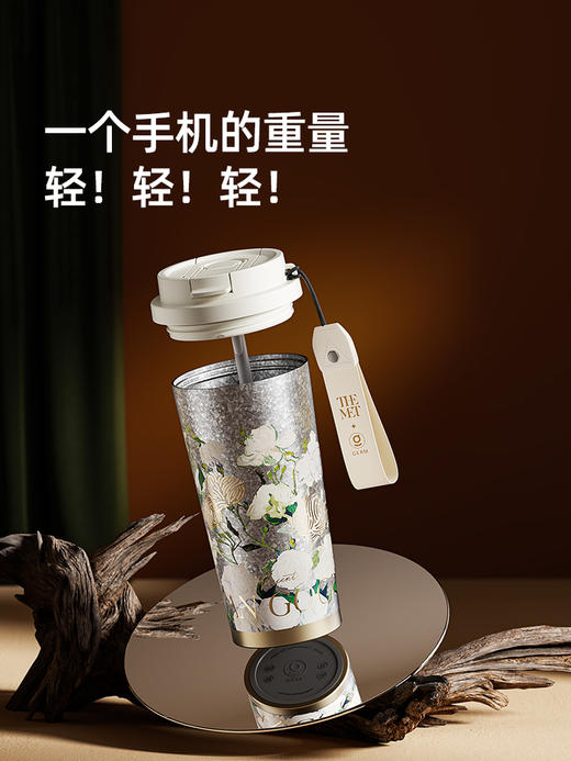 W-GERM-梵高纯钛保温杯水杯500ml 商品图2