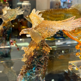 佛罗端斯大展鸿图琉璃摆件