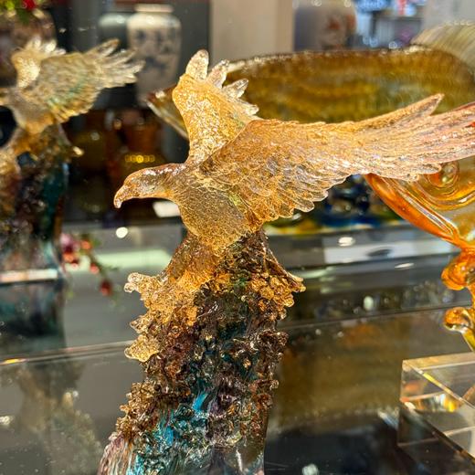 佛罗端斯大展鸿图琉璃摆件 商品图0