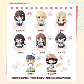 麦乐微美 跃动青春 日常系列 6只/盒 盲盒