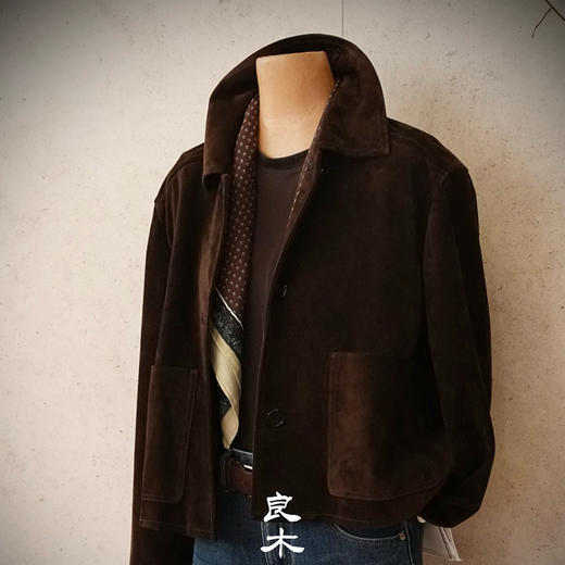 【预售7天】良木礼绵羊皮外套（Q259157） 商品图0