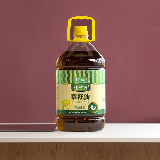 巴山堵河浓香小榨菜籽油 5L/壶 商品图1
