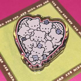 雪绵豆沙丨小熊堆堆果冻夹