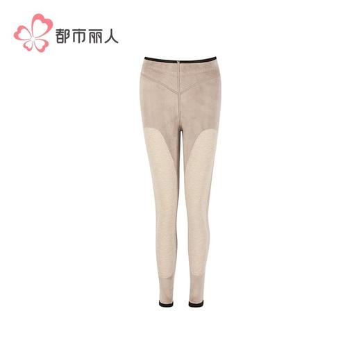都市丽人打底裤女士保暖裤雅赛尔复合绒多层厚九分女裤LLH4E1 商品图8