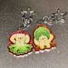 雪绵豆沙丨爱吃蔬菜情侣钥匙扣 商品缩略图0