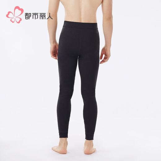 都市丽人打底裤男士保暖裤粘纤多层打底裤厚九分裤男裤FLH4C3 商品图3