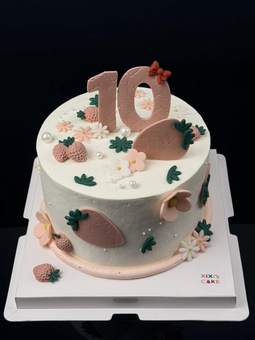 草莓翻糖蛋糕 商品图7