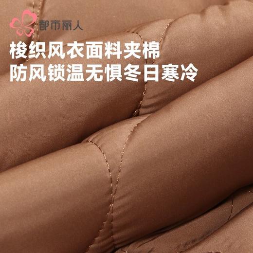 都市丽人睡衣女童风衣布儿童家居服长袖长裤中厚夹棉套装JHH1F6 商品图5