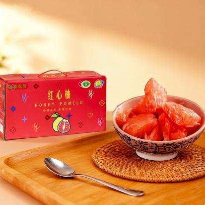 【快递】福建平和琯溪 三红蜜柚 5斤礼盒装 商品图5