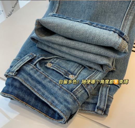 严选 | 直腿瘦腿法棍裤 高腰包臀面料弹力 多色可选 商品图3