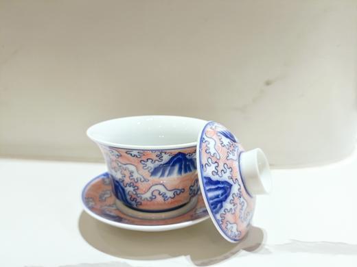 青花盖碗 商品图0