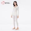 都市丽人RA螺纹双面绒女士保暖衣长袖长裤保暖衣套装LWH1B1 商品缩略图2