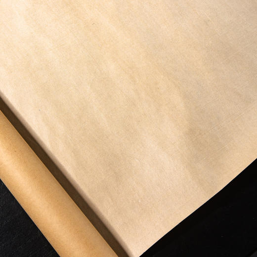 80-90年代四尺真丝生绢笺(单张，仿古色） 商品图2