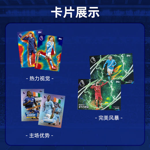 Topps 英超联赛 Hobby 25/26赛季 足球球星卡 200张 商品图4