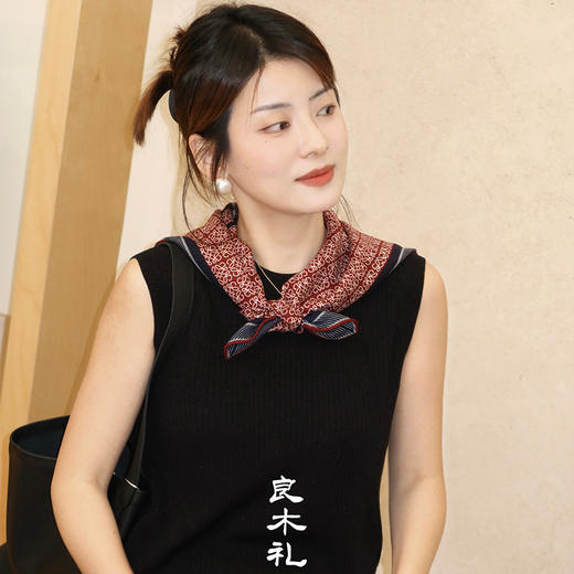 【不退不换】良木礼天丝无袖上衣（X7405） 商品图3