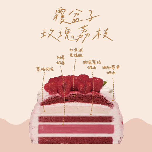 覆盆子玫瑰荔枝 商品图1