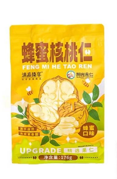小袋装 滇品臻享 蜂蜜核桃仁 办公室解馋零食 商品图0