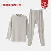 Threegun三枪 朵绒棉半高领男士内衣套-24409D021 商品缩略图11